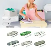 Foldable Mini Ironing Board Metal Small Tabletop Iron Clothes Ironing Cover