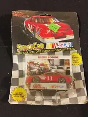 Racing Champions GEOFF BODINE Die-Cast With Collectors Card And Display Stand