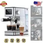 20 Bar Professional Espresso Machine with Milk Frother and Touchscreen Control