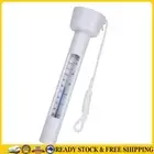 Portable Swimming Pool Floating Thermometer Fountain Spa Temperature Gauge *AU