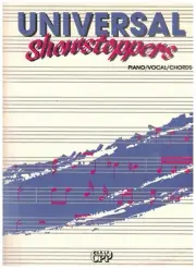 UNIVERSAL SHOWSTOPPERS MUSIC BOOK PIANO/VOCAL/CHORDS SONGBOOK BRAND NEW ON SALE