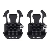 2-pack Quick Release Buckles for Gopro Insta360 Dji Action and Other Cameras - Horizontal Surface Compatible