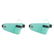 2x Annabel Trends Walkmate Waist Pack Outdoor Running/Walking Belt Bag Mint