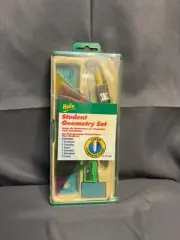 Helix Student Geometry Set #27146 - Sealed New In Box - Protractor, Compass...