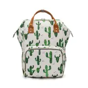 Baby Diaper Backpack Large Capacity Baby Bags for Fashion Mommy Maternity Nappy Bag,Catus