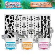 Summer Party Collection A (9 PC Set) | Cookie Making Kit | Baking Gift Set