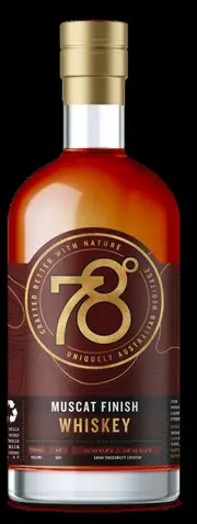 Adelaide Hills Distillery 78 Degrees Muscat Barrel Finish Australian Whiskey (700mL)