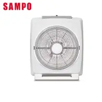 在飛比找momo購物網優惠-【SAMPO 聲寶】14吋六片扇葉微電腦DC節能箱扇 附遙控