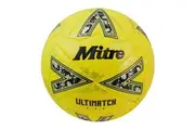Mitre Ultimatch Evo Football (Fluorescent Yellow/Yellow Gold) - UTRD3361