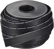 uxcell 24AWG Silicone Ribbon Cable 9Pin 24 Gauge Flat Cable Flexible Silicone Wire 10m/32.8ft Black Stranded Tinned Copper Wire for Model Plane, Model Car, Electric Appliance