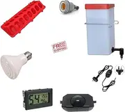 DIY Brooder KIT with Ceramic Heat Lamp