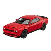 Catzon 1:32 Hellcat Alloy Car Model with Pull-Back Functionality and Sound Light Effects-Red