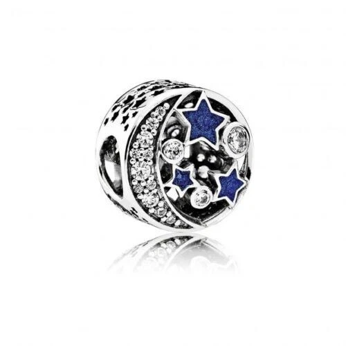 Authentic Pandora Vintage Night Sky Charm