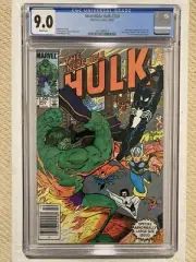 Incredible Hulk #300 CGC 9.0 White Pages 1984 Newsstand Marvel Comics Spider-Man