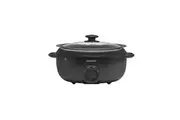 Morphy Richards 6.5L Sear & Stew Slow Cooker Home Kitchen Appliance Matte Black