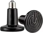 Ceramic Infrared Heat Lamp Bulb 4-Inch Reptile Heater, Waterproof and No Light E