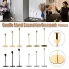 Set of 3 Vintage Candle Holders Decorative Stands for Wedding Dinner Party Decor