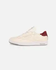 [REEBOK] Reebok Club C 85 Vintage White/burgundy - Size 10 10 White/Burgundy