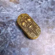 BlvckEDC Original Fidget Slider. Brass With 24k Gold Coating.