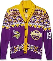 NFL Men's 2015 Ugly Cardigan Sweater