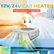 200W/12V DC Car Electric Heater Defroster Demister Portable Heating Cooling Fan