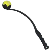 Pet Dog Puppy Tennis Ball Launcher Chucker Thrower Long 64cm with Tennis ball