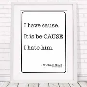 500965 Michael Scott Quote - The Office **** 24x18 WALL PRINT POSTER