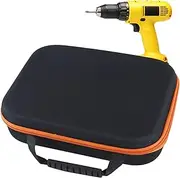 Tool Container Bag Storage Case for Electric Drill Waterproof Tool Bag - Oxford Fabric Hard Storage Pouch, Waterproof Hardware Box, Shockproof Tool Box, Electric Drill Carry Case for Electrician