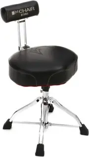 Tama Ergo-Rider Quartet with Backrest - Black