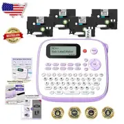 Chain Printing Label Maker with USB-C Power – Perfect for Home & Office