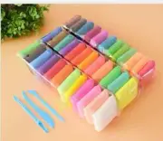 Foaming Clay For Kids Super Soft Fluffy Toy For Playing Children (12 Pc's)