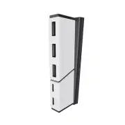 USB2.0 Hub PS5 Slim USB Extender Multi-Port Extender Hub For PS5 Slim