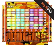 Akai APC Mini MK2 Skin | Camo Orange | Protective Decal | StyleFlip Skins