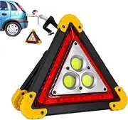Rechargeable Car Warning Triangles, Multifunctional Triangular Lights,Quick Charge Foldable Waterproof Triangular Lights - Safety Reflectors for Car Signs