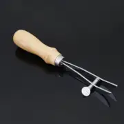 Professional Leather Edge Row Line, Steel Adjustable Leather Craft Edger Creaser