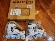 Scale Sports Aluminum Body High Quality In-Line Skates Size 4-6 Size