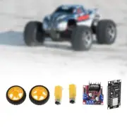 RC Car Chassis Kit Motor 2 Wheel Supply Sturdy Robotics Wheel and Motor Set