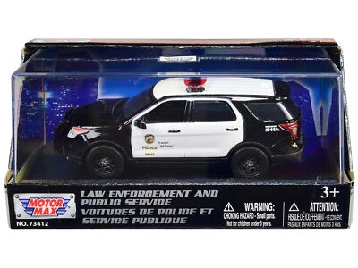 2015 Ford Police Interceptor LAPD 1/43 Diecast Model CARZ Motormax