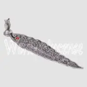 Owl Aluminium Incense Burner - 21cm | Decorative Incense Holder for Home