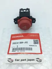 HONDA ACURA Civic RSX TYPE-S Red Hazard Switch 35510-S6A-J01 with tracking (for: Honda)