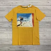 Boys Old Navy Yellow Graphic Tee Size XL