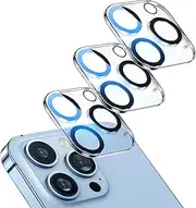 Giftorld [3 Pack Camera Lens Protector for iPhone 13 Pro/13 Pro Max,9H Tempered Glass,Anti-Scratch,Case Friendly,Night Circle,No-Bubble HD Clarity,Full Cover