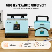 2 in 1 Heat Press Machine for Tumbler For Caps and Mugs Sublimation Crafting