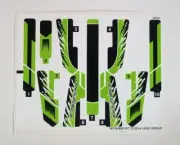 Lego 42021 Snowmobile Original Sticker Sheet - Authentic Decals - Technic