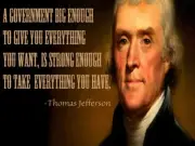 fridge refrigerator toolbox magnet 3.5x5" thomas Jefferson quote politics