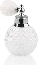 Coolrunner Crystal Art Vintage Style Refillable Perfume Atomizer Spray Bottle 100ml (Clear)