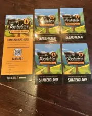 2025 BERKSHIRE HATHAWAY ANNUAL SHAREHOLDER MEETING (4 PASSES) CREDENTIAL MAY 2-4