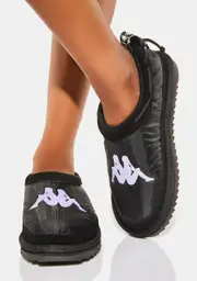[Kappa] Black Authentic Mule 3 Slippers