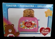 Care Bears Pink Toaster Makes Bear Stamped Toast 2 Slice Cool Touch DORM KIDS