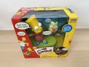 The Simpsons RC Remote Control Skateboarding BART Talking Krusty Controller NEW